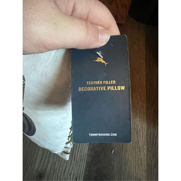 Tommy Bahama Tractor Hauling Pumpkins Decorative Pillow 9” X 23” - Picture 6 of 12